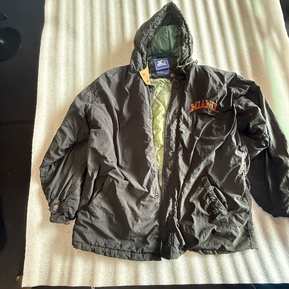 1990’s STARTER Jacket/ Miami Hurricane